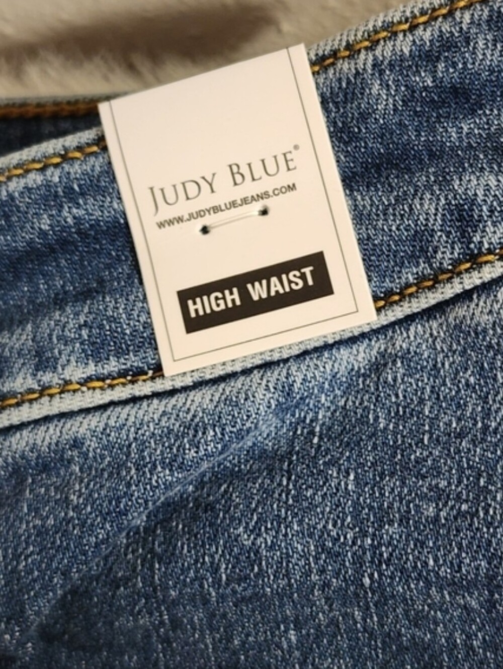 Judy Blue Two-Tone Denim Shorts - Picture 9 of 9